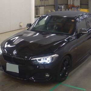 2017 Bmw 1 Series black gasoline used car Japan export