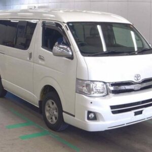 2011 Toyota Hiace Van pearl gasoline used car Japan export