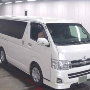 2011 Toyota Hiace Van pearl gasoline used car Japan export