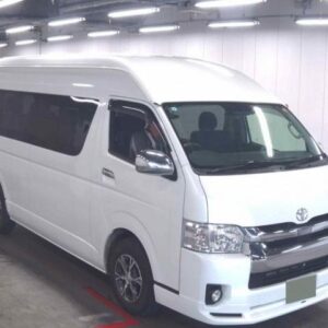 2019 Toyota Hiace Wagon pearl gasoline used car Japan export