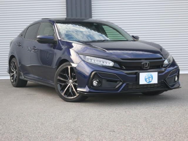 Ref:AUX-24117580 HONDA CIVIC 2021 1 2021 Honda Civic blue gasoline used car Japan export