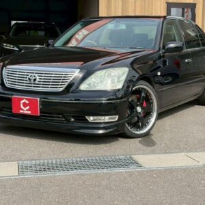 2004 Toyota Celsior black gasoline used car Japan export