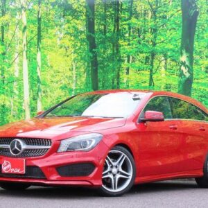 2016 Mercedes Benz Cla-Class Shooting Brake red gasoline used car Japan export