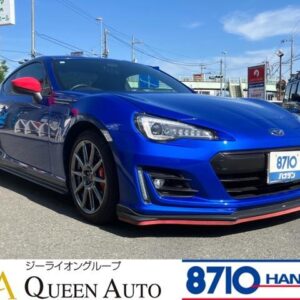 2017 Subaru Brz blue gasoline used car Japan export