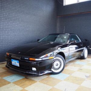1990 Toyota Supra black gasoline used car Japan export