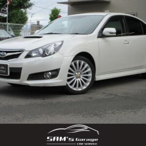 2010 Subaru Legacy B4 white gasoline used car Japan export
