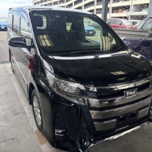 2021 Toyota Noah black gasoline used car Japan export