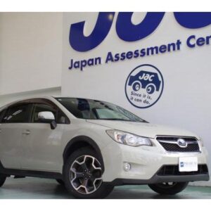 2014 Subaru Xv green gasoline used car Japan export