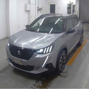 2021 Peugeot 2008 gray gasoline used car Japan export