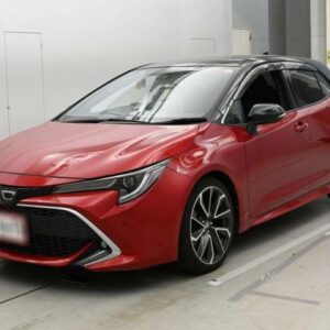 2021 Toyota Corollasport red gasoline used car Japan export