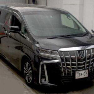 2019 Toyota Alphard black gasoline used car Japan export