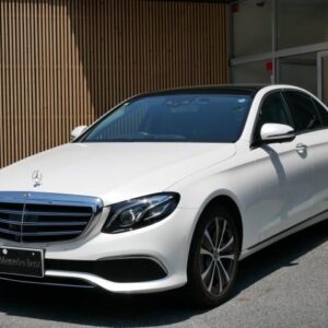 2019 Mercedes Benz E-Class pearl gasoline used car Japan export