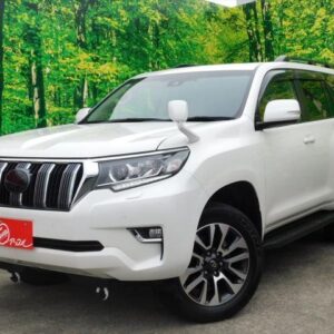 2022 Toyota Land Cruiser Prado pearl gasoline used car Japan export