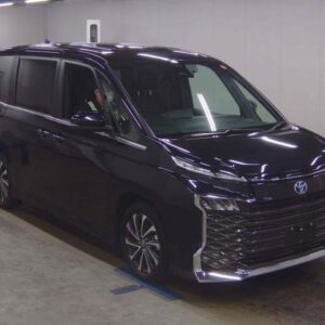 2023 Toyota Voxy black gasoline used car Japan export
