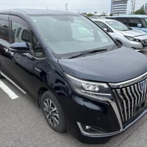 2018 Toyota Esquire black gasoline used car Japan export