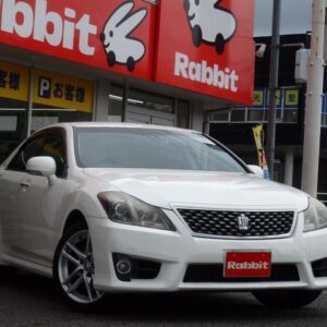 2012 Toyota Crown pearl gasoline used car Japan export