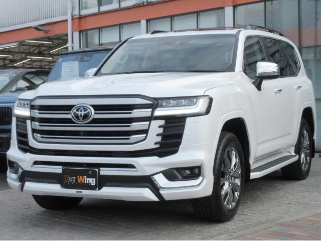 Ref:AUX-24134694 TOYOTA LAND CRUISER 2024 1 2024 Toyota Land Cruiser pearl gasoline used car Japan export