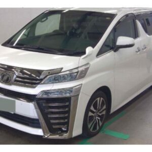 2019 Toyota Vellfire pearl gasoline used car Japan export