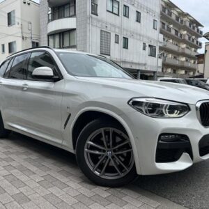 2021 Bmw X3 white diesel used car Japan export
