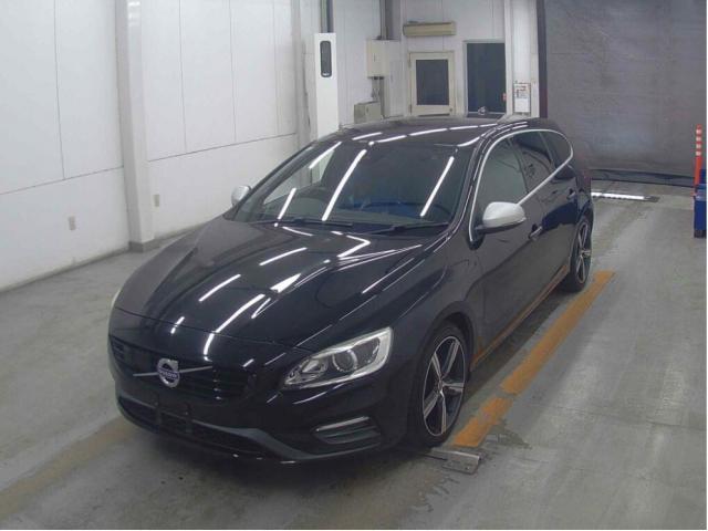 Ref:AUX-24138467 VOLVO V60 2016 1 2016 Volvo V60 black diesel used car Japan export