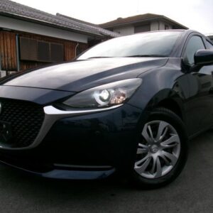 2021 Mazda Mazda2 blue gasoline used car Japan export