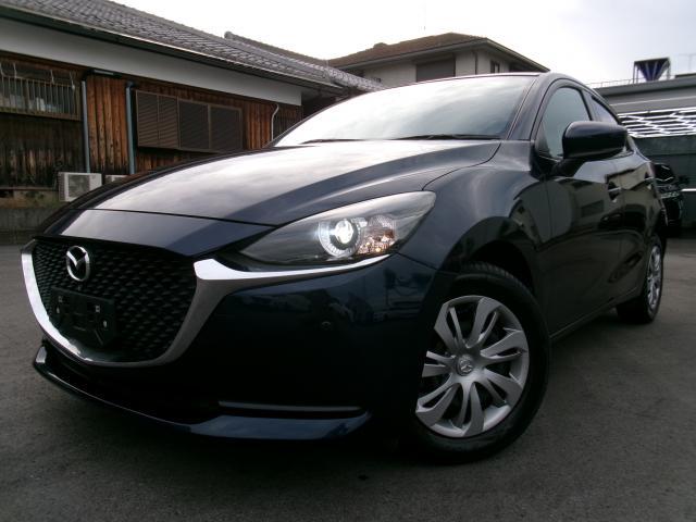 Ref:AUX-24138872 MAZDA MAZDA2 2021 1 2021 Mazda Mazda2 blue gasoline used car Japan export