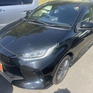 2020 Toyota Yaris black gasoline used car Japan export