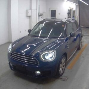 2017 Mini Mini blue diesel used car Japan export