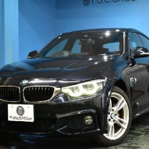 2017 Bmw 4 Series black gasoline used car Japan export