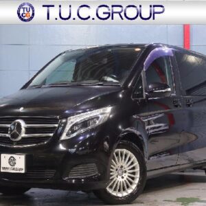2016 Mercedes Benz V-Class black diesel used car Japan export