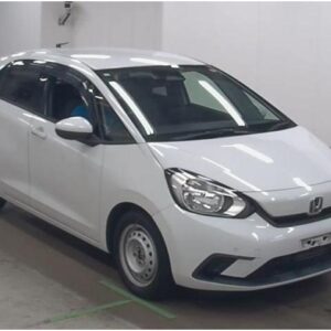 2021 Honda Fit white gasoline used car Japan export