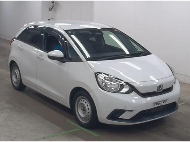 Ref:AUX-24139086 HONDA FIT 2021 1 2021 Honda Fit white gasoline used car Japan export