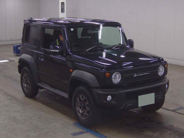 Ref:AUX-24139091 SUZUKI JIMNY SIERRA 2023 1 2023 Suzuki Jimny Sierra black gasoline used car Japan export
