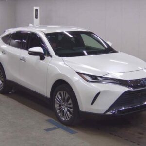 2021 Toyota Harrier Hybrid pearl gasoline used car Japan export