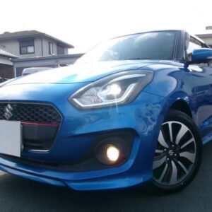 2019 Suzuki Swift blue gasoline used car Japan export