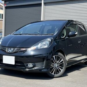 2011 Honda Fit black gasoline used car Japan export