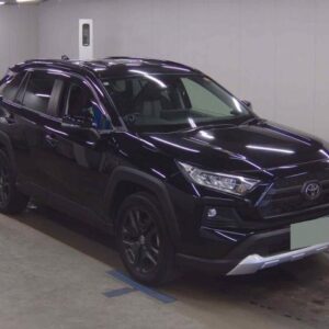 2022 Toyota Rav4 black gasoline used car Japan export