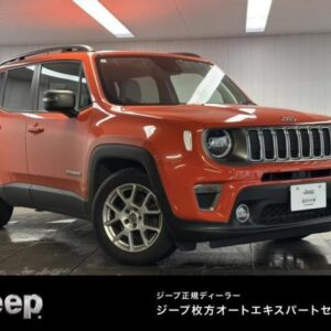2021 Chrysler Jeep Jeep Renegade orange gasoline used car Japan export