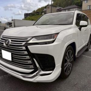 2026 Lexus Lx white gasoline used car Japan export