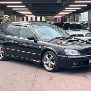 2002 Subaru Legacy Touring Wagon black gasoline used car Japan export