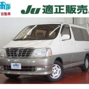 2002 Toyota Grand Hiace white gasoline used car Japan export
