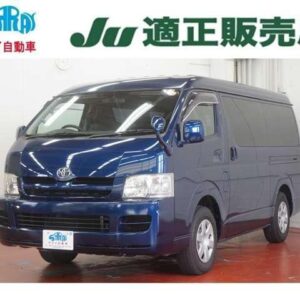 2005 Toyota Hiace Wagon blue gasoline used car Japan export