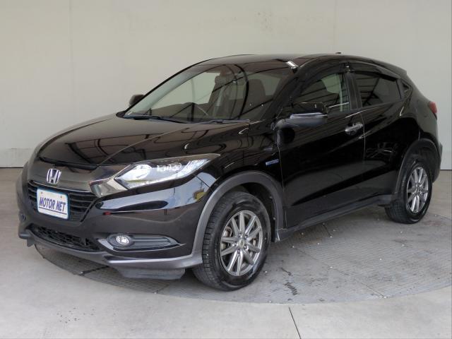 Ref:AUX-24154154 HONDA VEZEL 2017 1 2017 Honda Vezel black hybrid used car Japan export
