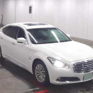 2012 Nissan Cima pearl gasoline used car Japan export