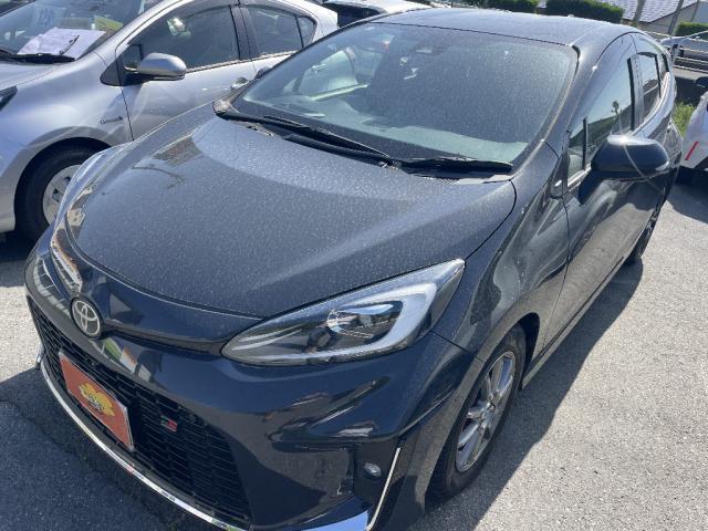 Ref:AUX-24155433 TOYOTA AQUA 2023 1 2023 Toyota Aqua gray gasoline used car Japan export