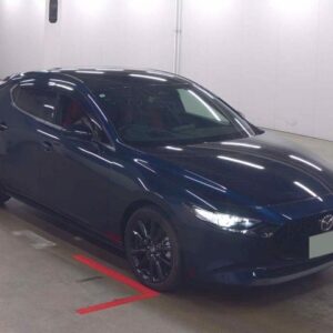 2025 Mazda Mazda3 Fastback blue gasoline used car Japan export