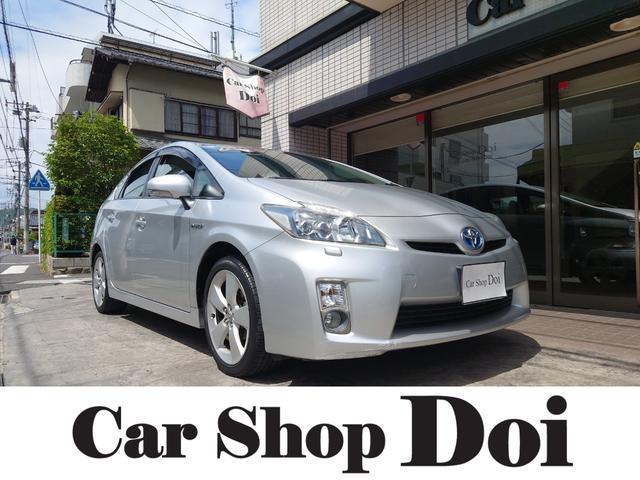 Ref:AUX-24156040 TOYOTA PRIUS 2010 1 2010 Toyota Prius silver hybrid used car Japan export