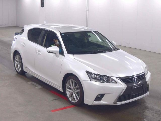 Ref:AUX-24156082 LEXUS CT 2015 1 2015 Lexus Ct pearl gasoline used car Japan export