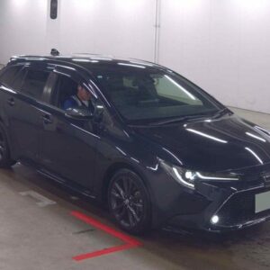 2020 Toyota Corolla Touring black gasoline used car Japan export