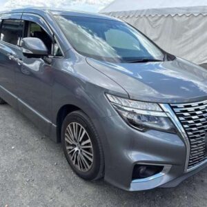 2021 Nissan Elgrand gray gasoline used car Japan export